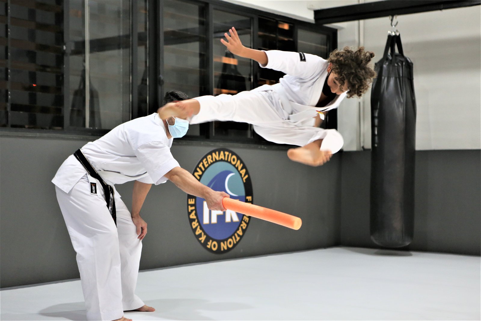 Treino no Sensei Dojo