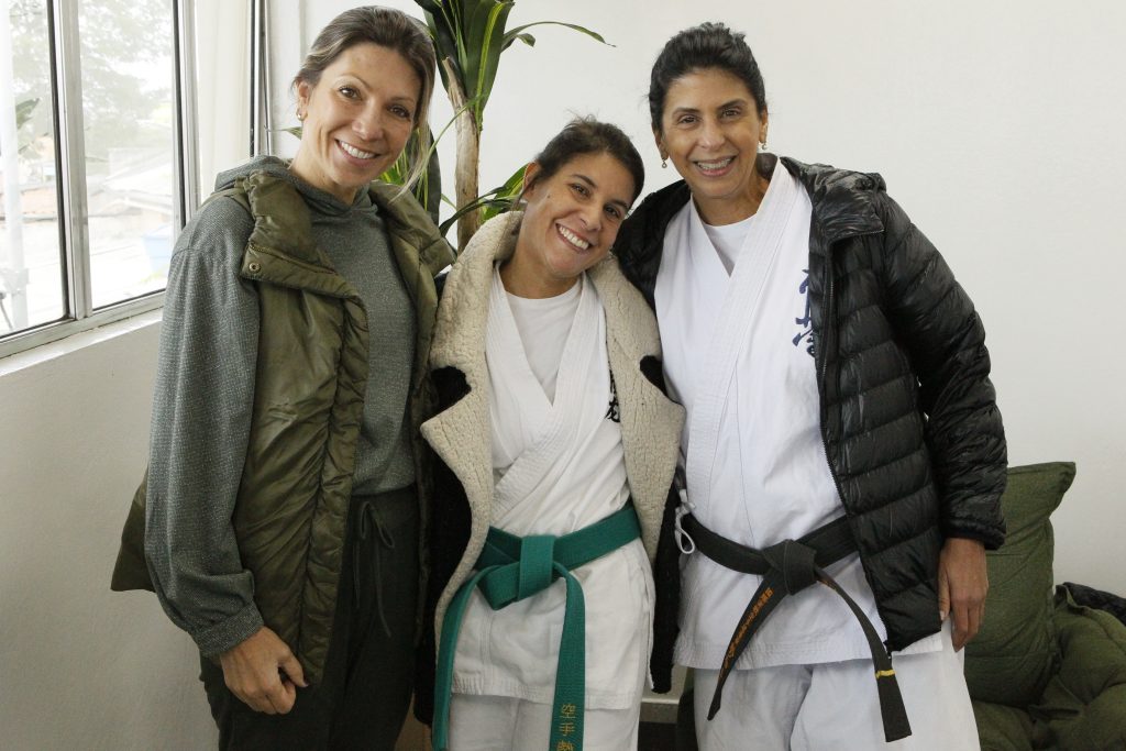 Projeto social Paranoá com alunos do instituto sensei dojo