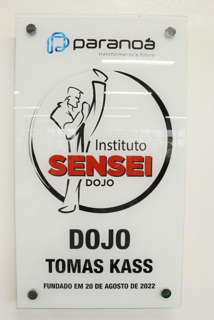 Projeto social Paranoá com alunos do instituto sensei dojo