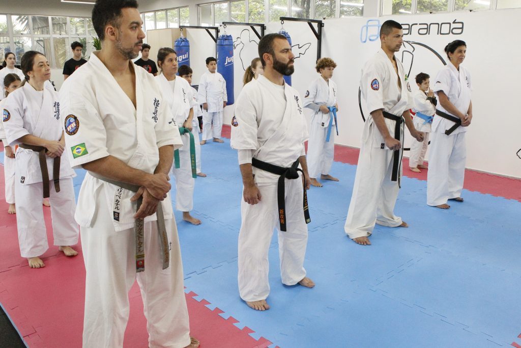 Projeto social Paranoá com alunos do instituto sensei dojo