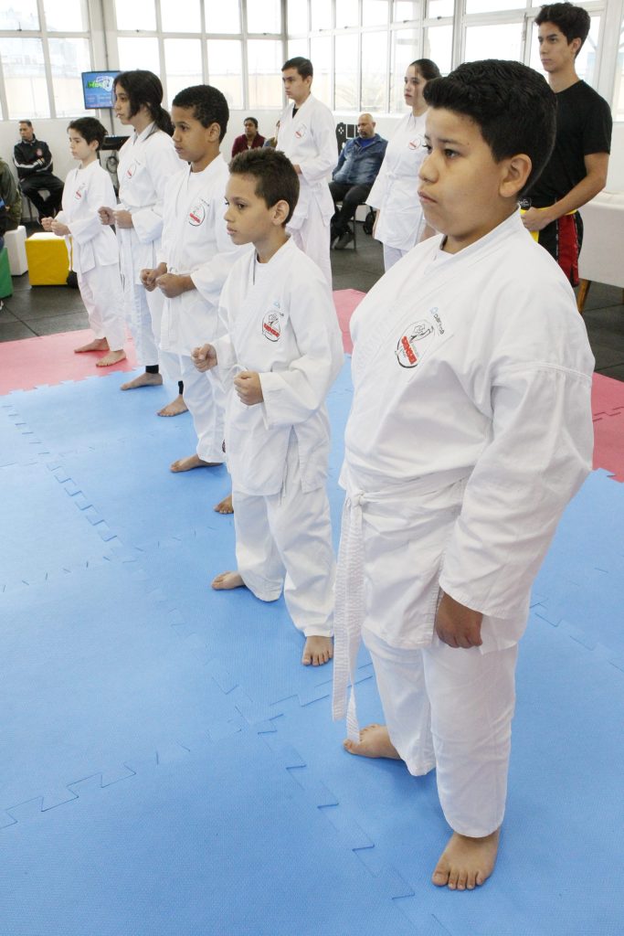 Projeto social Paranoá com alunos do instituto sensei dojo